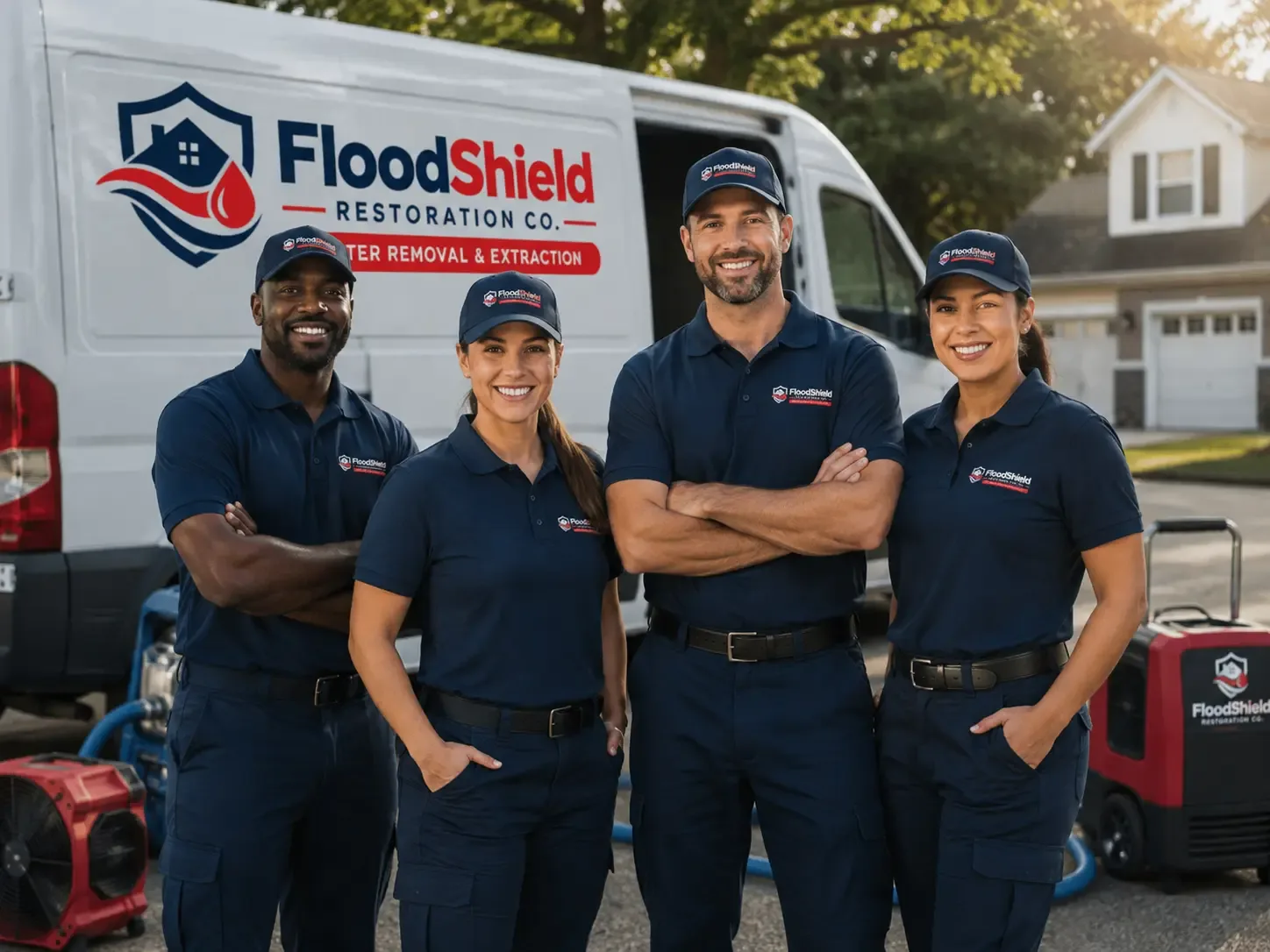 Flood Damage Restoration company in New Bremen, OH